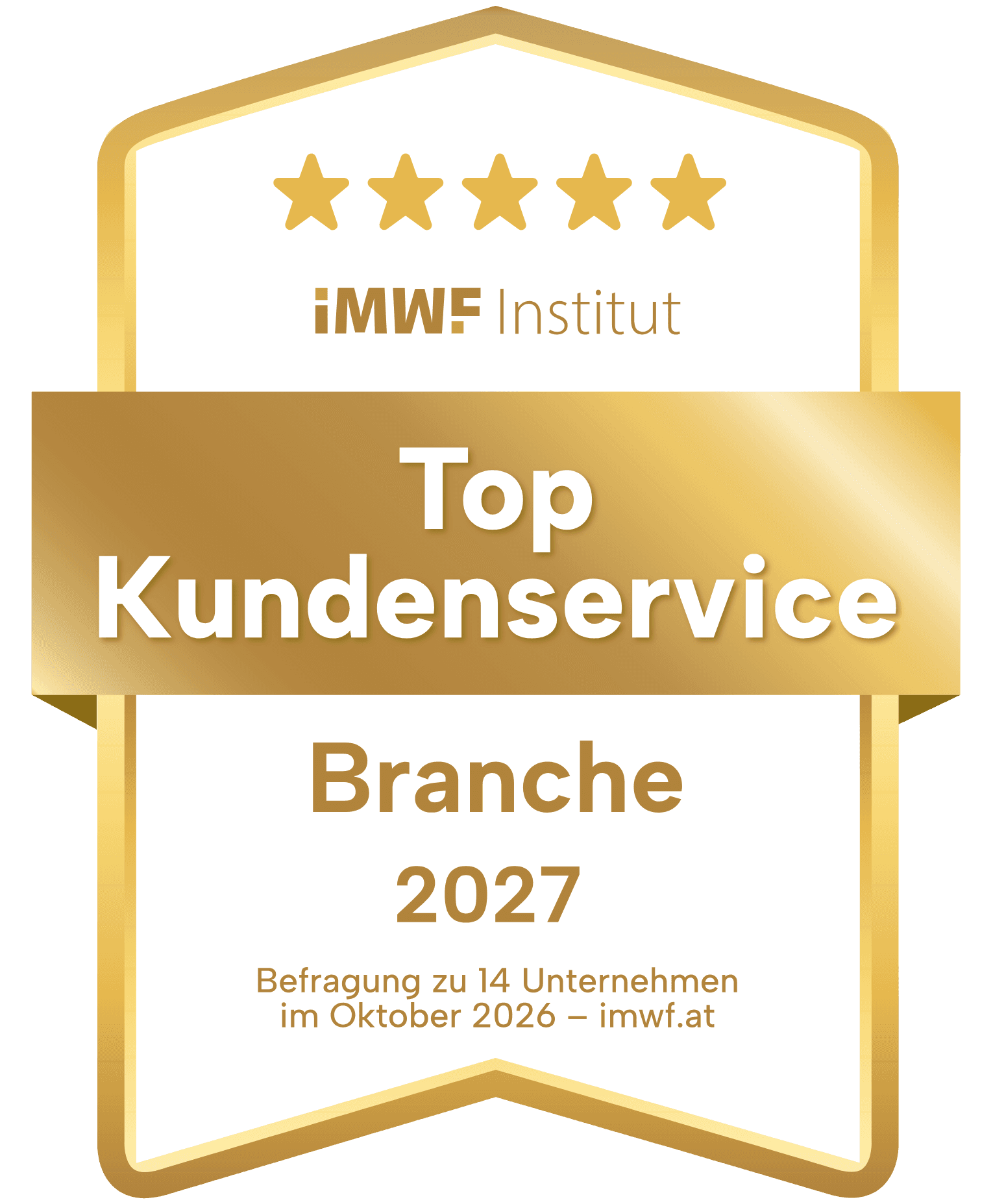 Siegel Ausgezeichneter Service 2027